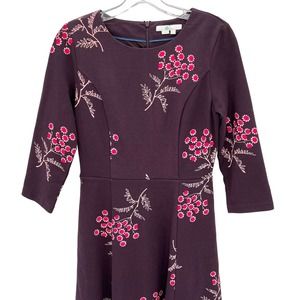 Boden cherry blossom women’s A line midi dress